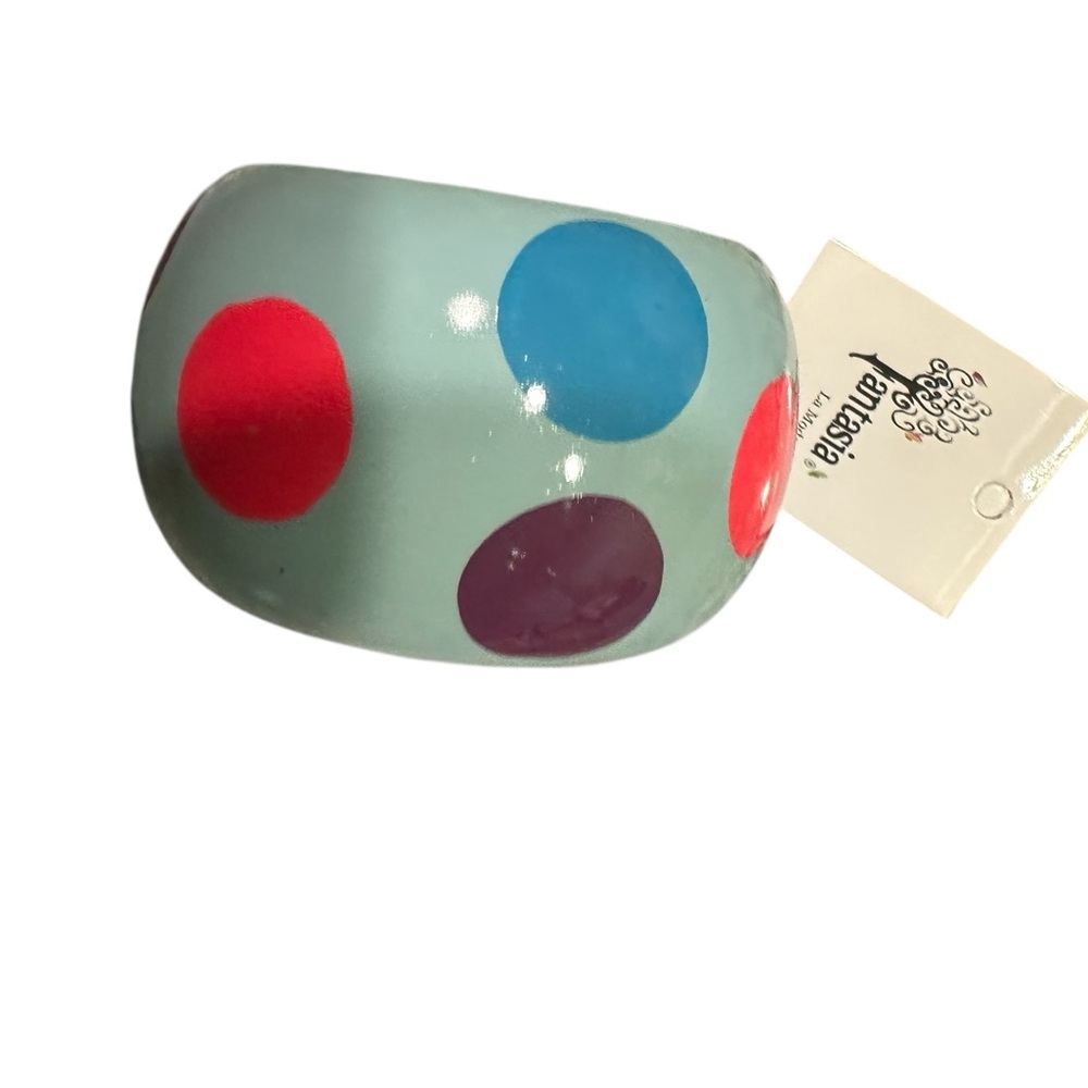 Fantasia Multicolor Polka Dot Bracelet BL/JEW